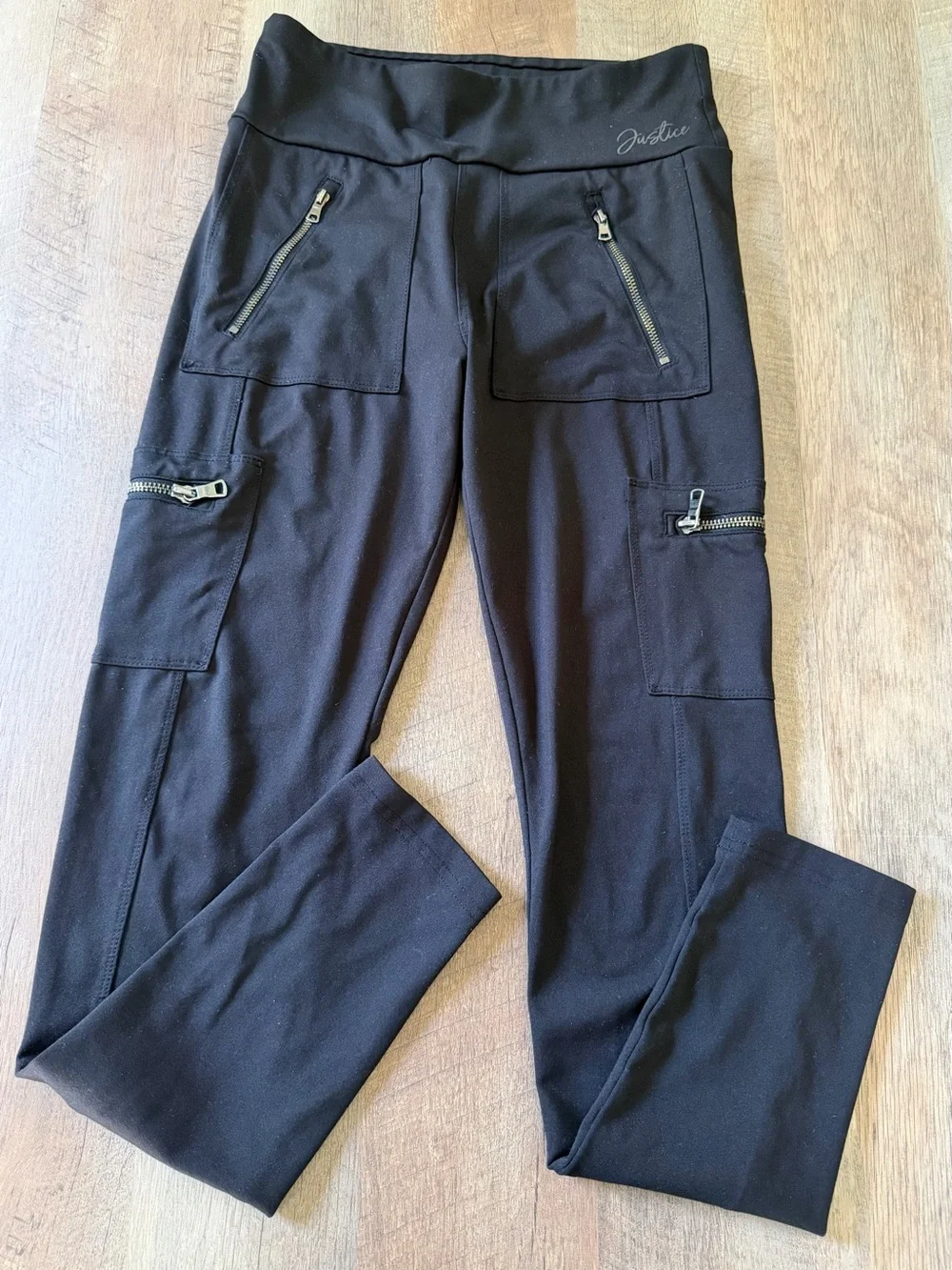 Justice Cargo Leggings | Zipper Pockets | Girls 14/16